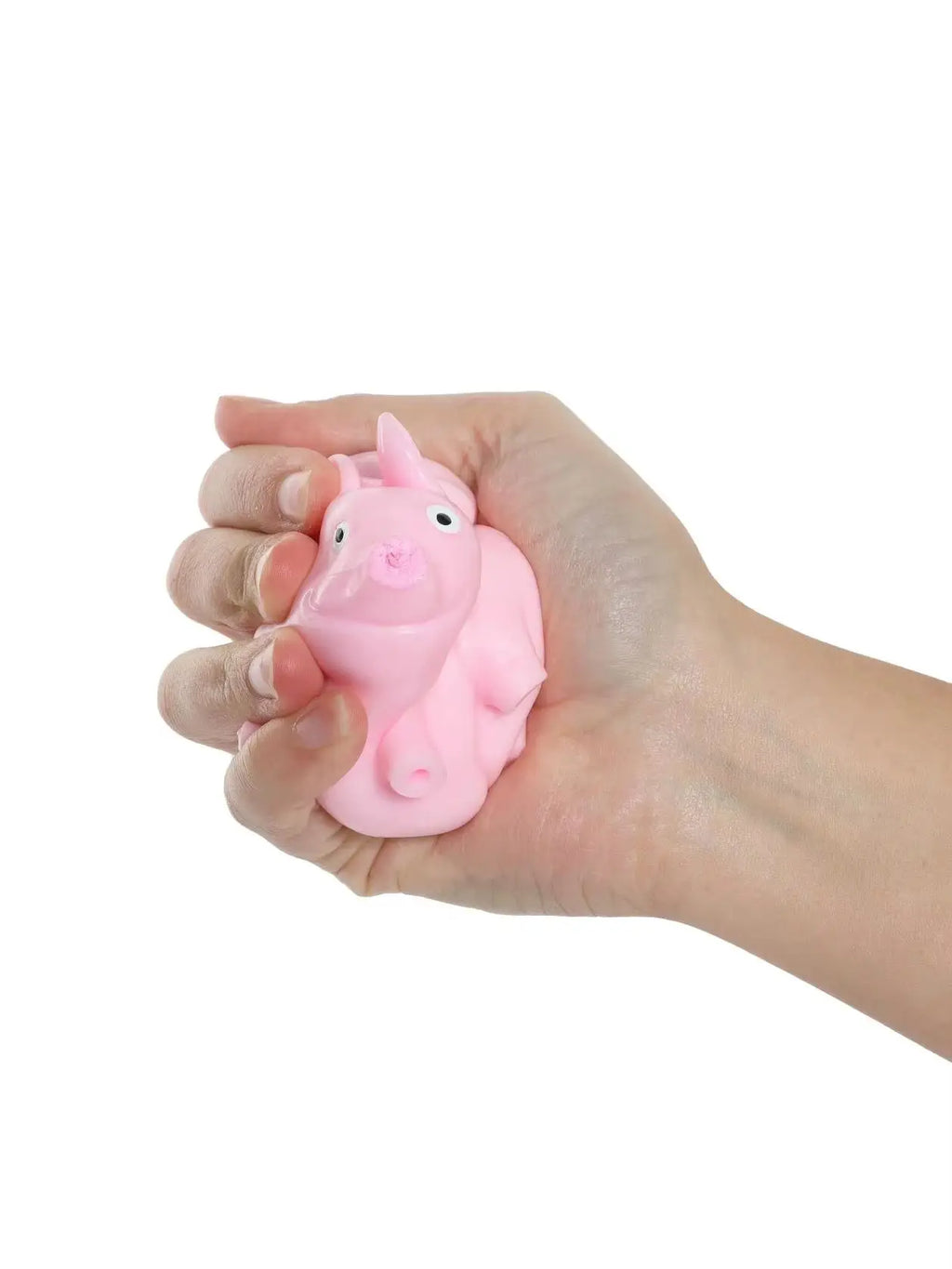 Pack of 3 Stretchy Pig Toy  Pink Squishy Toy Pig - Kids Squishy Fun Christmas Stocking Filler Childs Party Bag Fidget Games