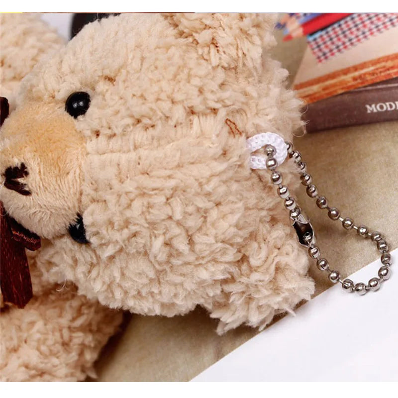 New Joint Teddy Bears Stuffed High Quality Plush Soft Brand New Mini 14CM Bear Plush Pendant Gifts Christmas Wedding Gift