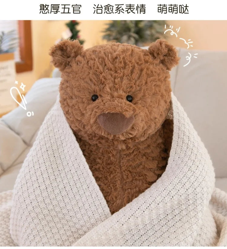 New teddy bear plush toy furnishings birthday gift stuffed bear doll tide play toys