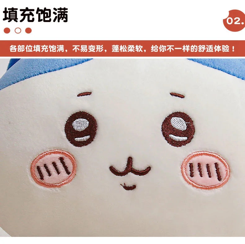 Cartoon Usachi Chiikawa Wear Clothes Plush Toy Jiikawa Hachi Self-deprecating Bear Stuffed Doll Home Decor Pillow Kids Gifts
