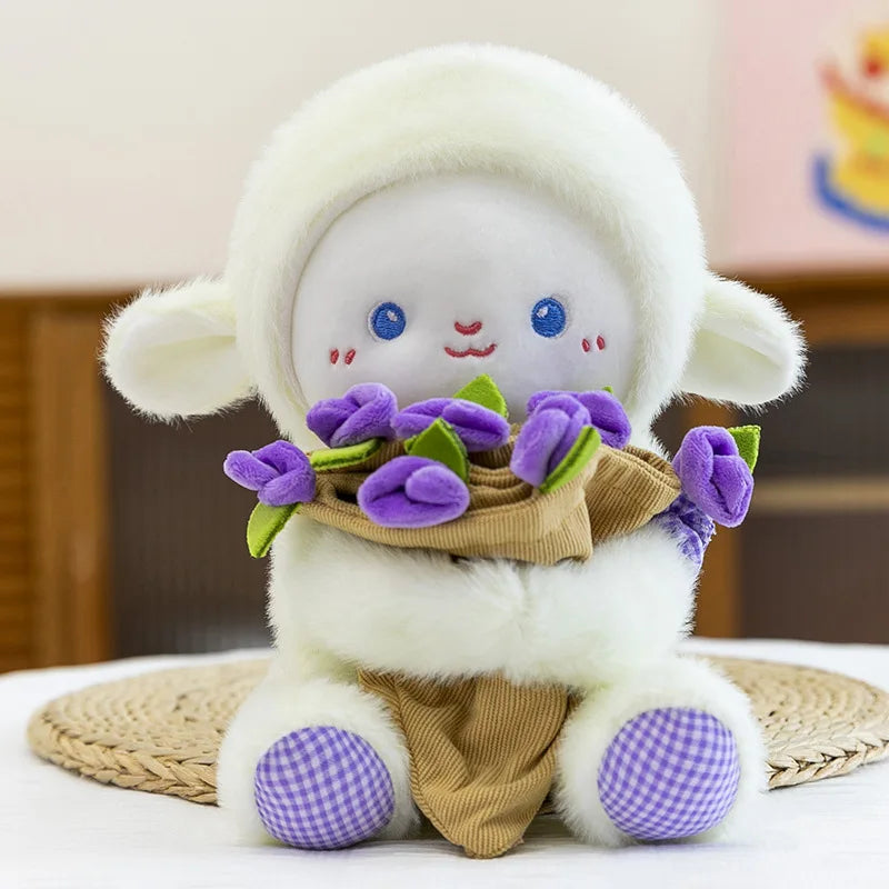 Romantic Teddy Bear Hugging Roses Bouquet New Style Rose Bear Plush Toy Plush Doll Valentine's Day Romantic Gift For Girls