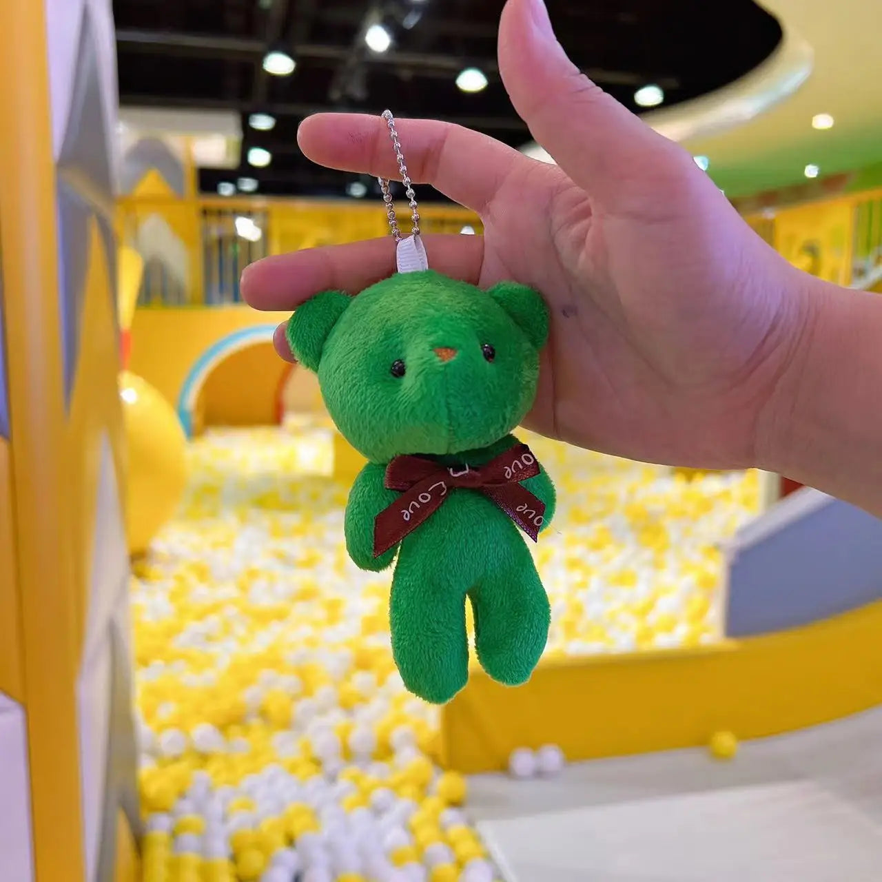50pcs Plush Teddy Bear Dolls Cute Small Bear Pendent Animal Stuffed Toys For Girl Bag Pendent Keychain Kids Party Gift Wholesale