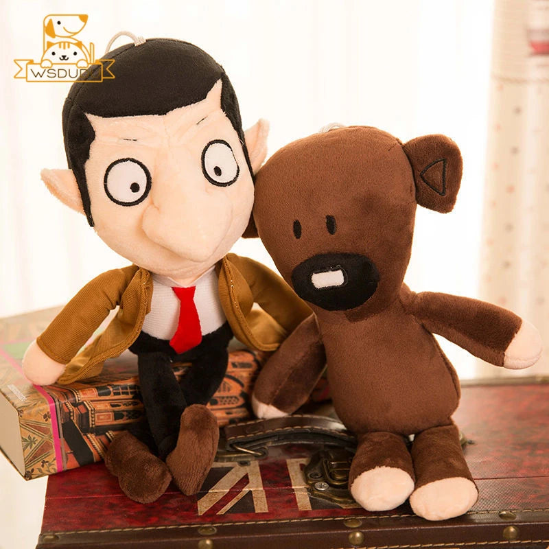 Cute Classic Comedy Teddy Bear Plush Doll Cartoon Stuffed Animal Toy Baby Soft Pillow Collectible Sofa Bed Decor Kids Adult Gift
