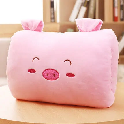 kids cute gift Winter Cartoon Plush Toys Hand Warmer Cartoon Animals Soft pillow Hand Hold Warm Cushion Gift. Non electrical
