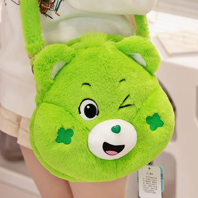Care Bears Plush Knapsack Teddy Bears Stuffed Doll Kawaii Decor Backpack Cosplay Cosplay Props Lovely Bear Shopping Bags Gifts