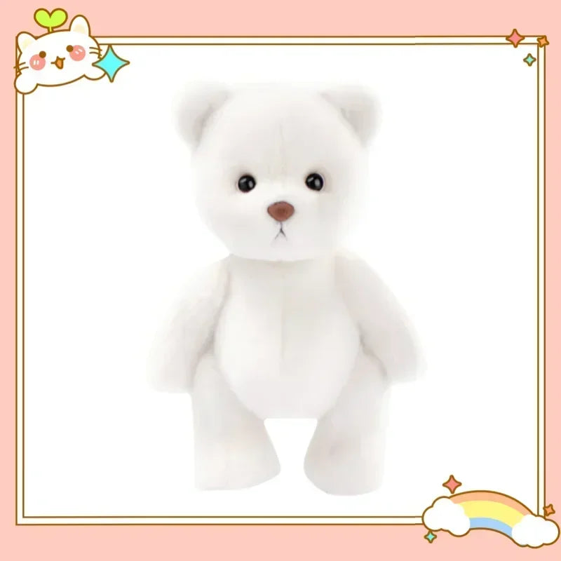 30cm Teddy Bear Handmade Stuff Plush Doll DIY Dress Up Lina Bears Kawaii Plushies  Anime Toys Birthday Gift for Children Friend