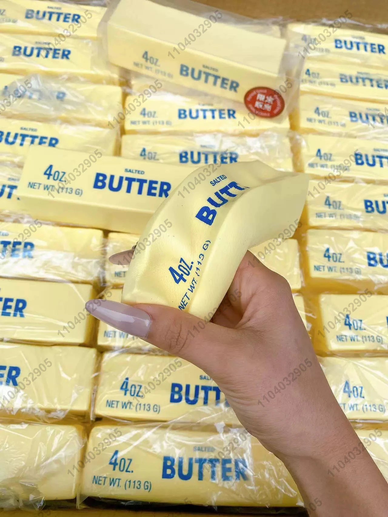 Butter Stick Squishy Toy Slow Rising Squeeze Toy Butter Bar Brick Squishy Fidget Toy Anti Stress Release Hand Relax Gift Toy