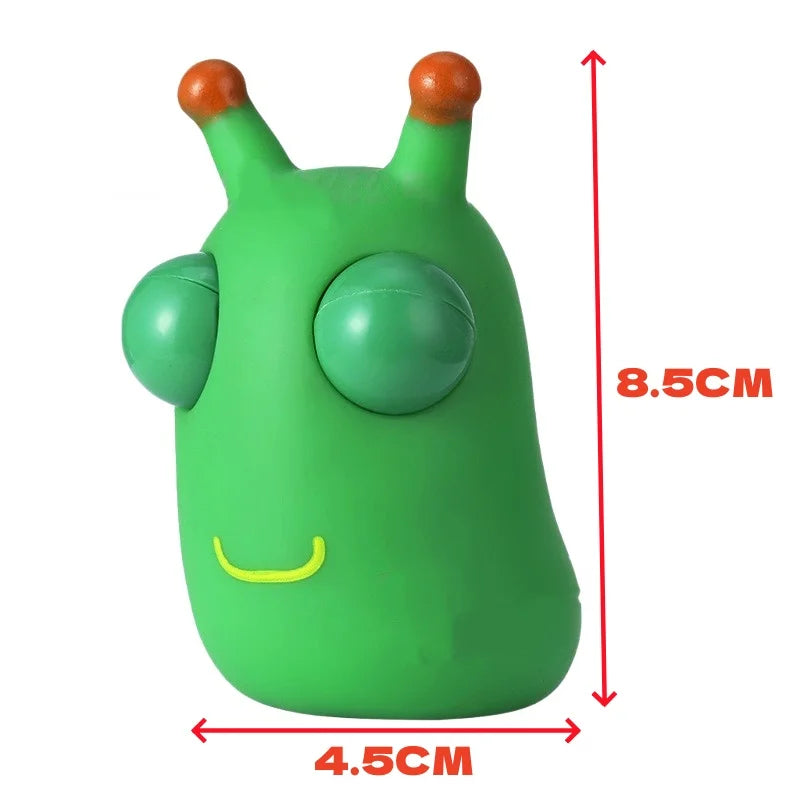 Flippy Brain Squishy Eye Popping Squeeze Fidget Splat Toy Stress and Anxiety Relief Ball Anti-Anxiety Focusing Toys Gift for Kid