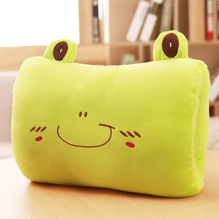 kids cute gift Winter Cartoon Plush Toys Hand Warmer Cartoon Animals Soft pillow Hand Hold Warm Cushion Gift. Non electrical