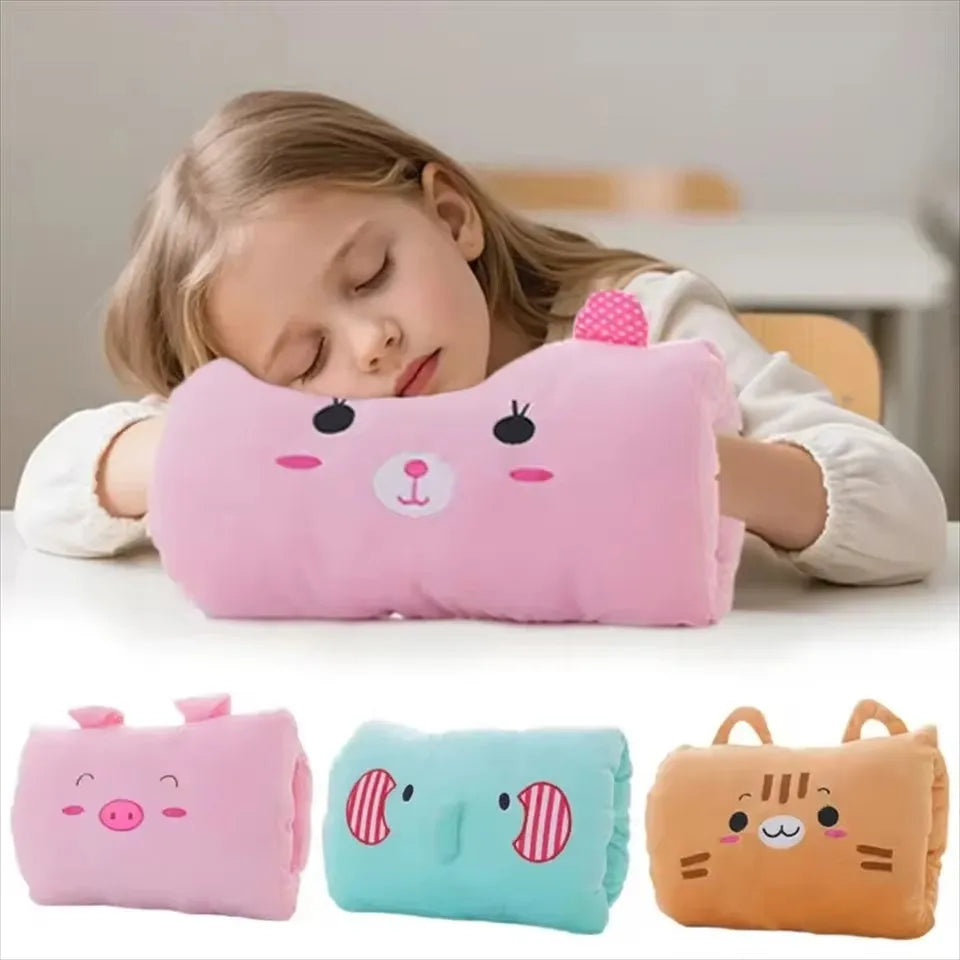 kids cute gift winter cartoon plush suho hand pillow hand warmer, weak hero class 1 arm pillow, Travel necessities desk nap
