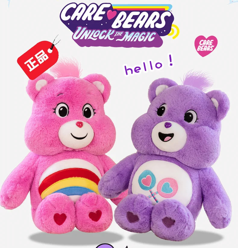 Sakura Rainbow Bear Plush Toys Lovely Care Bears Plush Toys Stuffed Dolls Homdecor Teddy Bear Sleeping Plush Pillows Gift