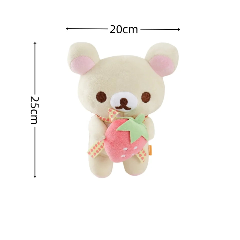 Rilakkuma Plush collection Teddy Bear Peluche Lovely Anime Bear Stuffed Doll Kawaii Room Decor  Soft Birthday Gifts Xmas Present