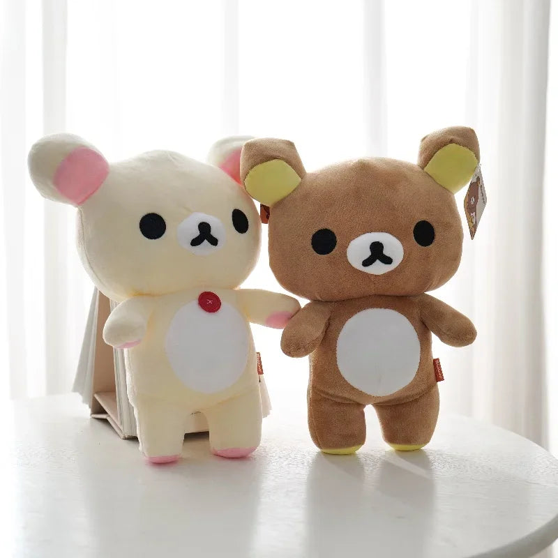 Rilakkuma Plush collection Teddy Bear Peluche Lovely Anime Bear Stuffed Doll Kawaii Room Decor  Soft Birthday Gifts Xmas Present