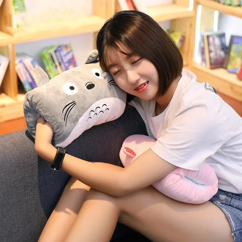 kids cute gift winter cartoon plush suho hand pillow hand warmer, weak hero class 1 arm pillow, Travel necessities desk nap