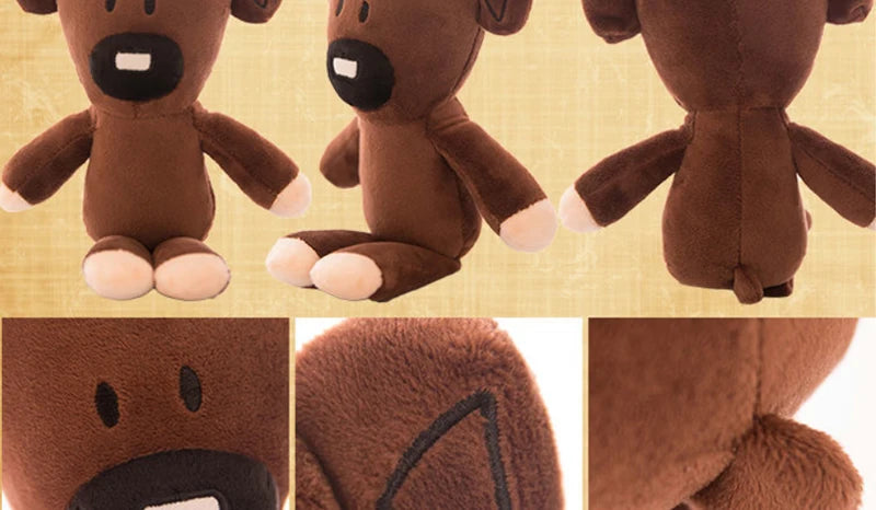 Cute Classic Comedy Teddy Bear Plush Doll Cartoon Stuffed Animal Toy Baby Soft Pillow Collectible Sofa Bed Decor Kids Adult Gift