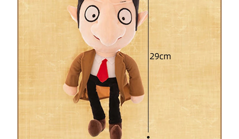 Cute Classic Comedy Teddy Bear Plush Doll Cartoon Stuffed Animal Toy Baby Soft Pillow Collectible Sofa Bed Decor Kids Adult Gift