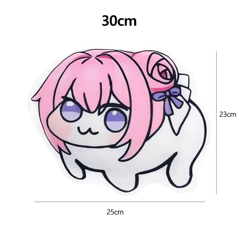 NIKKE DORO Plush Doll Pillow Anime Games Peripheral Toys Stuffed Decoration Pillow Cartoon Cute Anime Kid Gift Home Accessory