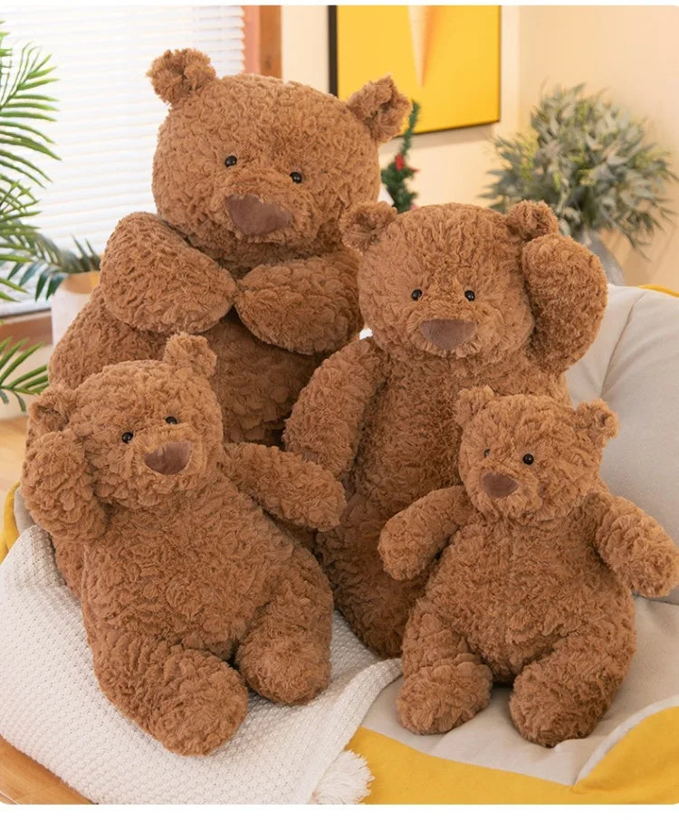 New teddy bear plush toy furnishings birthday gift stuffed bear doll tide play toys