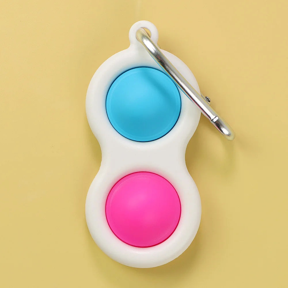 Squishy Fidget Sensory Toys Children With Autism And Anxiety Sensory Reliver Shrink Tube Toys for Adult Push Squeeze Pea Toys