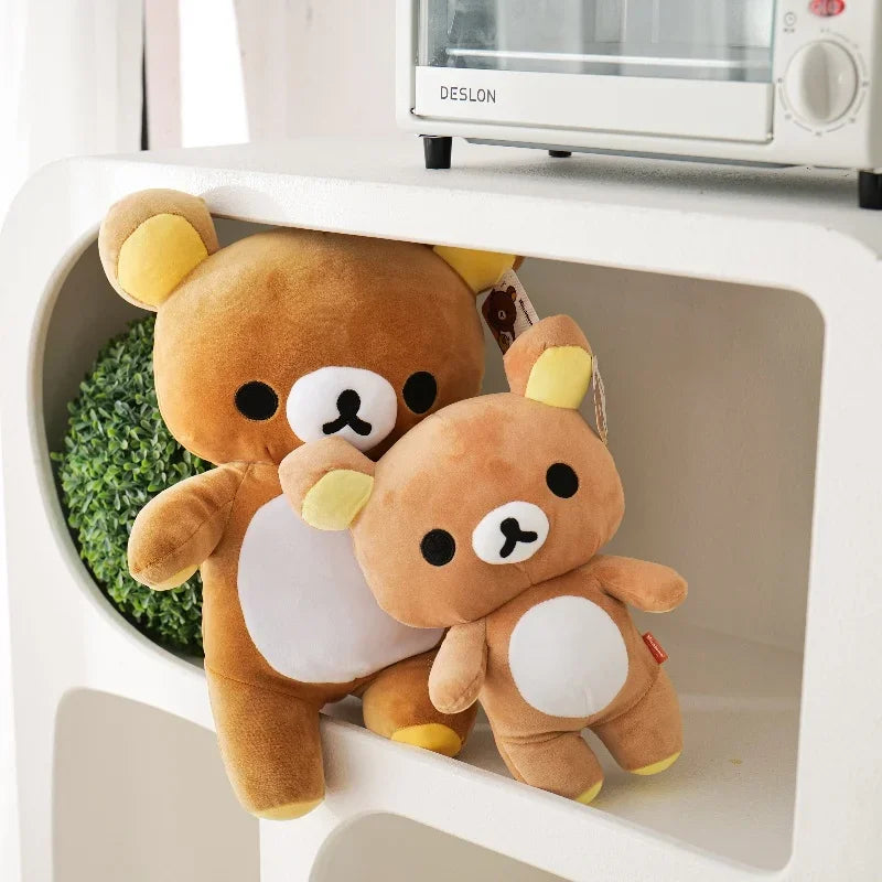 Rilakkuma Plush collection Teddy Bear Peluche Lovely Anime Bear Stuffed Doll Kawaii Room Decor  Soft Birthday Gifts Xmas Present