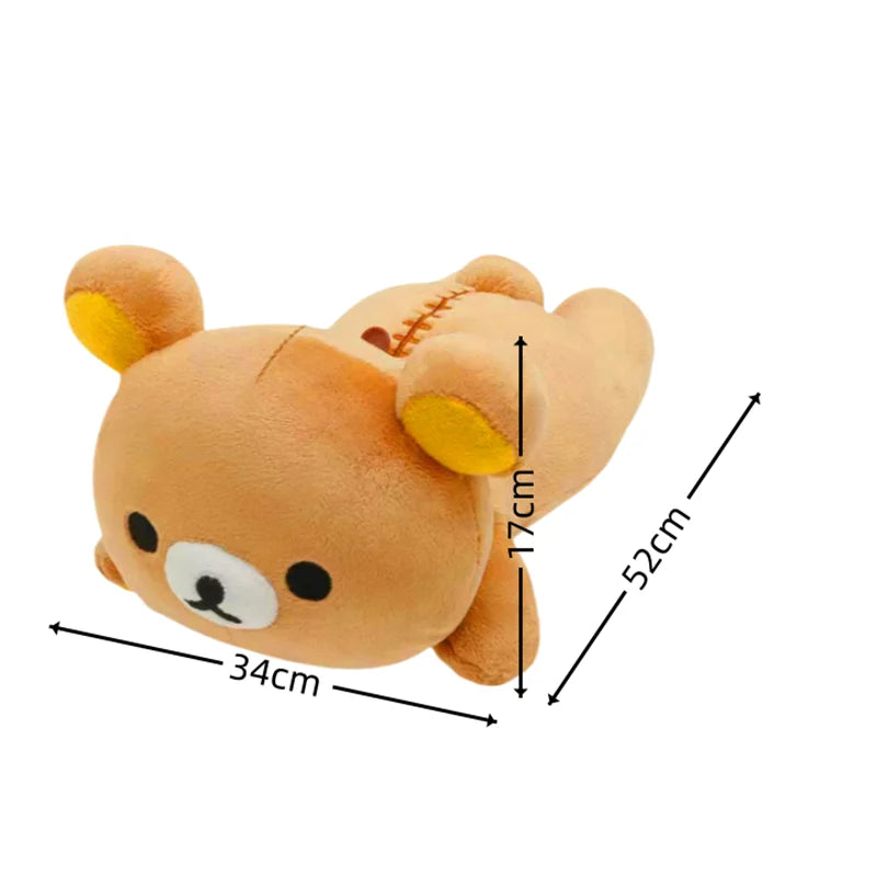 Rilakkuma Plush collection Teddy Bear Peluche Lovely Anime Bear Stuffed Doll Kawaii Room Decor  Soft Birthday Gifts Xmas Present