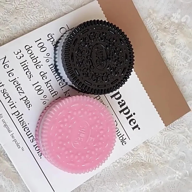 Squishy Handmade Silicone Cookies Fidget Toy Slow Rebound Stress Relief Pinch Decompression Squeeze Toy for Kids Holiday Gifts
