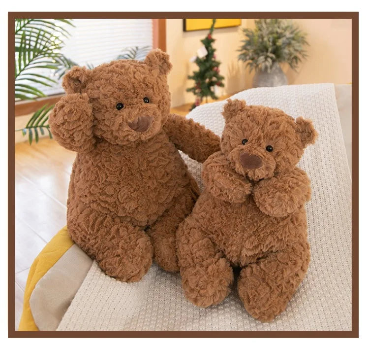 New teddy bear plush toy furnishings birthday gift stuffed bear doll tide play toys