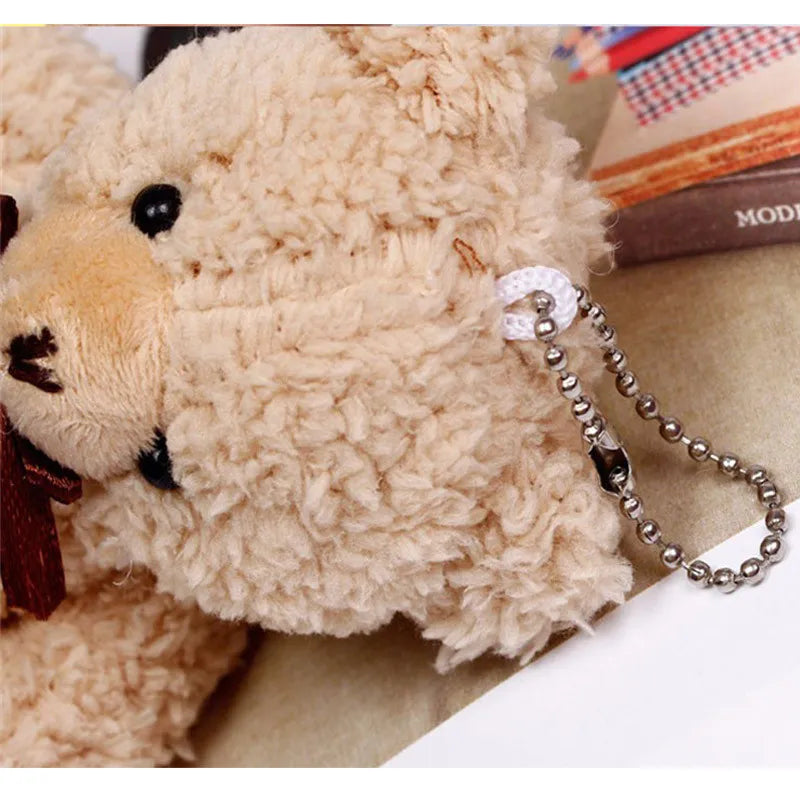 New Joint Teddy Bears Stuffed High Quality Plush Soft Brand New Mini 14CM Bear Plush Pendant Gifts Christmas Wedding Gift