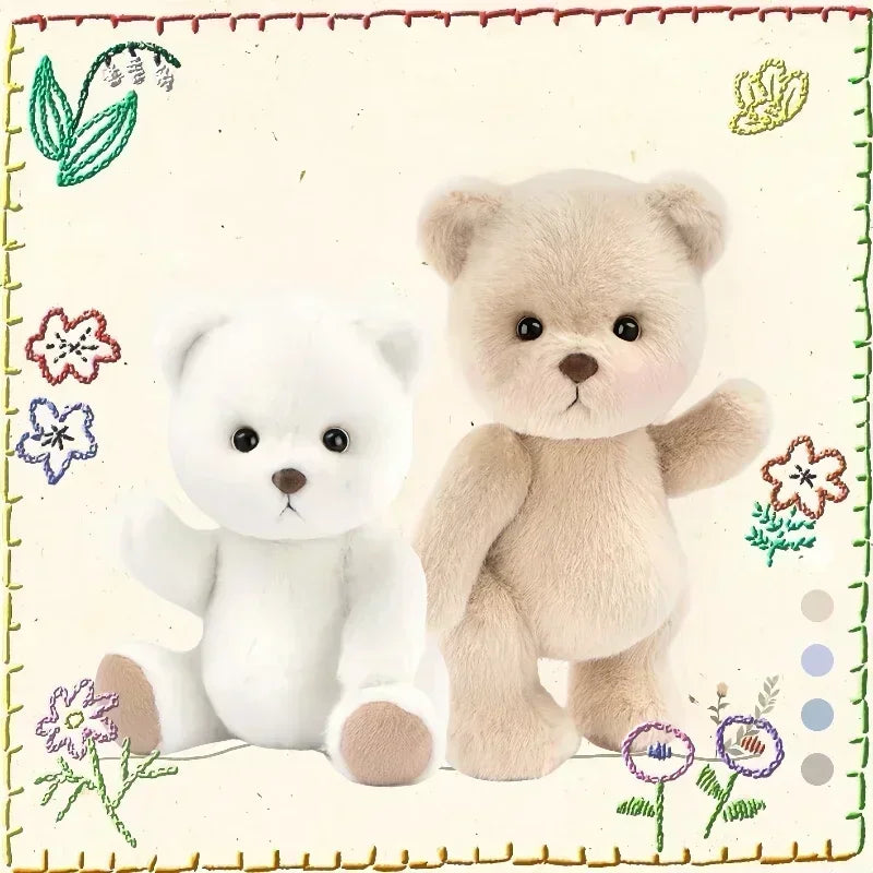 30cm Teddy Bear Handmade Stuff Plush Doll DIY Dress Up Lina Bears Kawaii Plushies  Anime Toys Birthday Gift for Children Friend
