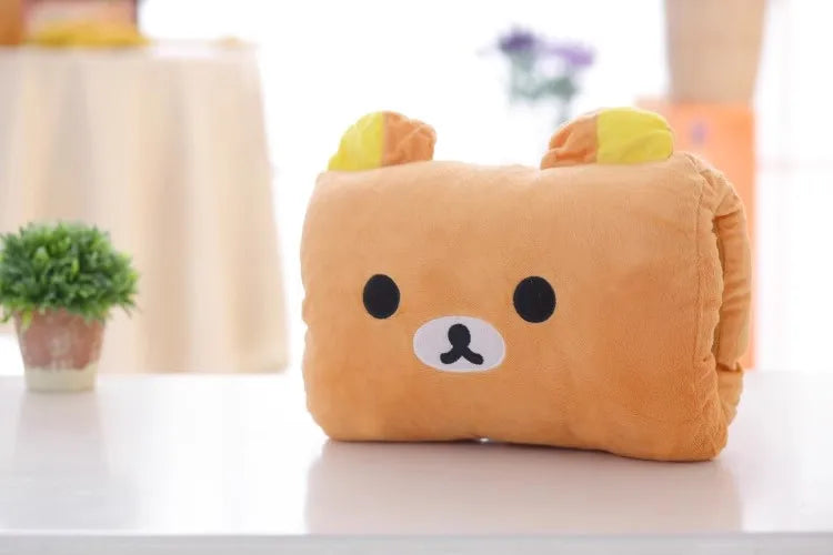 kids cute gift winter cartoon plush suho hand pillow hand warmer, weak hero class 1 arm pillow, Travel necessities desk nap
