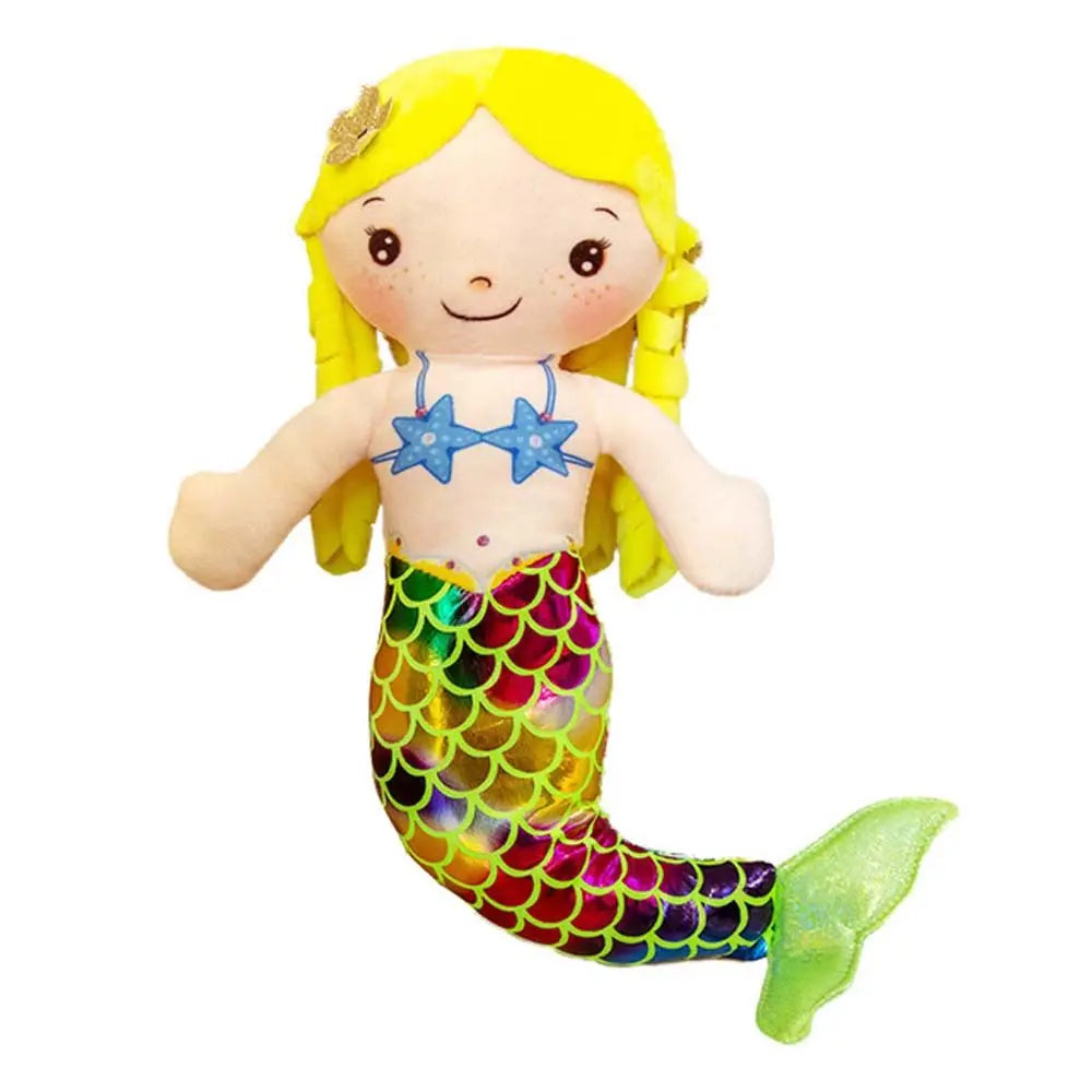 1PC 30cm Cartoon Mermaid Plush Doll Toy Mini Pillow Plush Toys for Birthday Gifts
