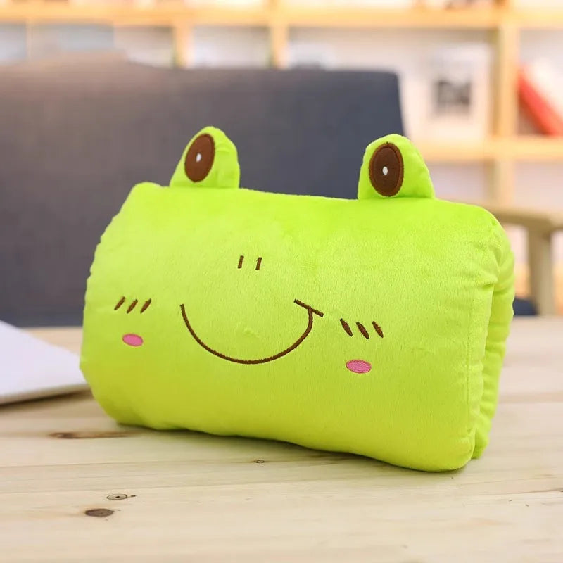 kids cute gift winter cartoon plush suho hand pillow hand warmer, weak hero class 1 arm pillow, Travel necessities desk nap