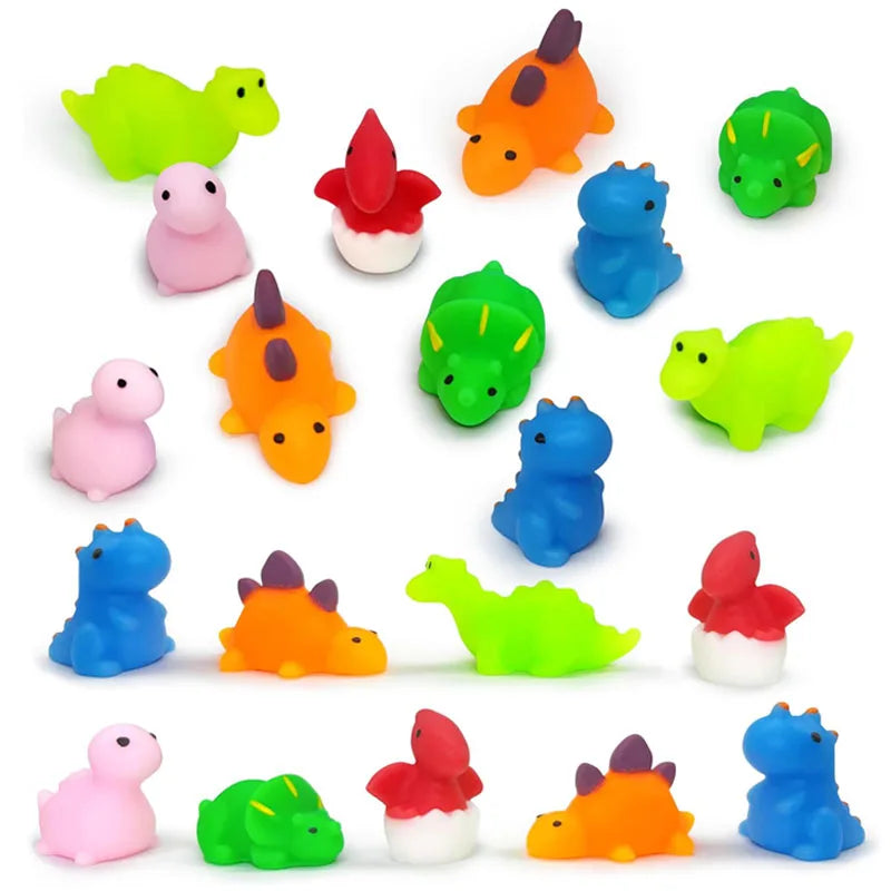 Kawaii Dinosaur Mochi Squishy Toys Squeeze Sensory Fidget Stress Relief ADHD Autism Anxiety Therapy Kids Toys Party Favors