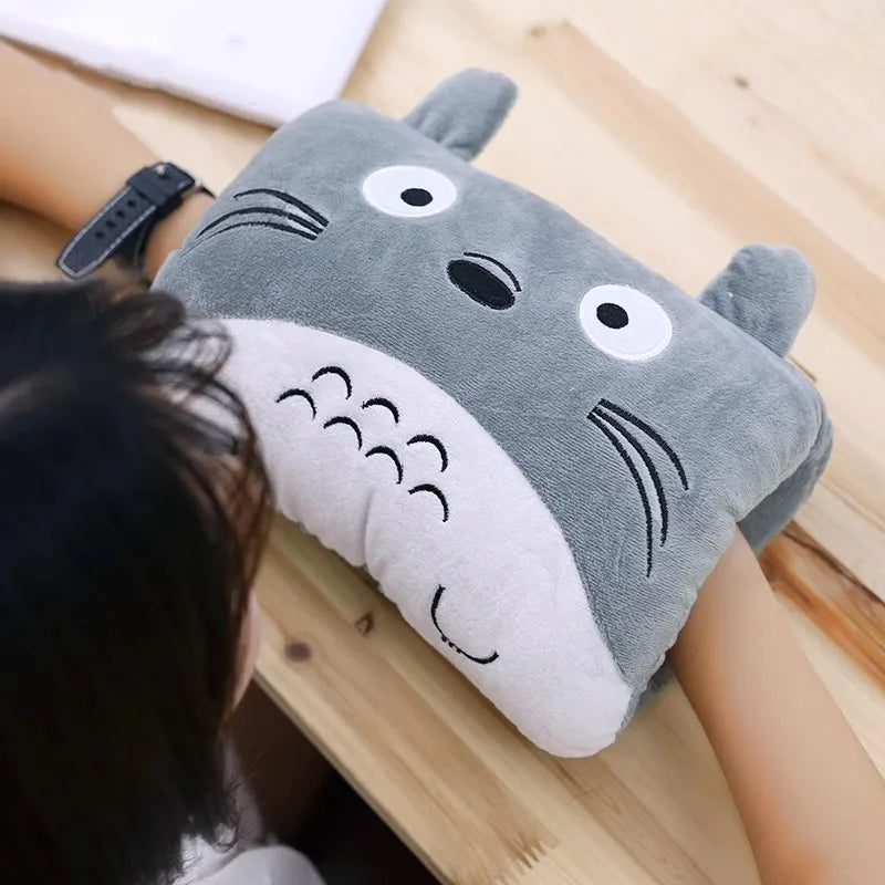 kids cute gift winter cartoon plush suho hand pillow hand warmer, weak hero class 1 arm pillow, Travel necessities desk nap