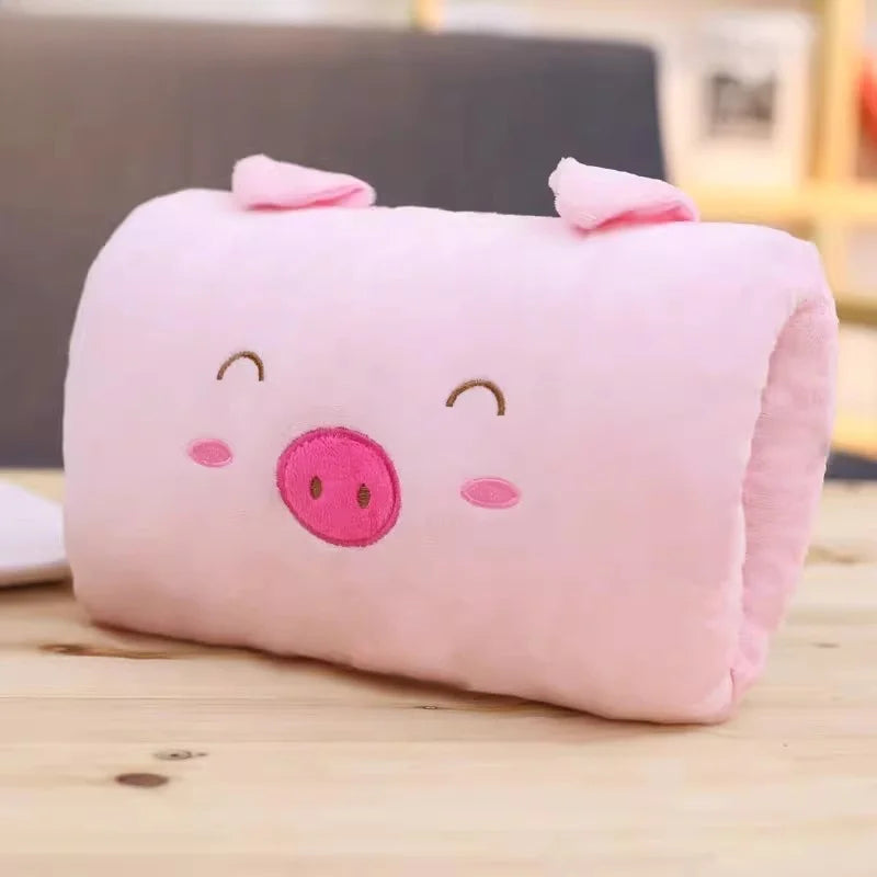 kids cute gift winter cartoon plush suho hand pillow hand warmer, weak hero class 1 arm pillow, Travel necessities desk nap