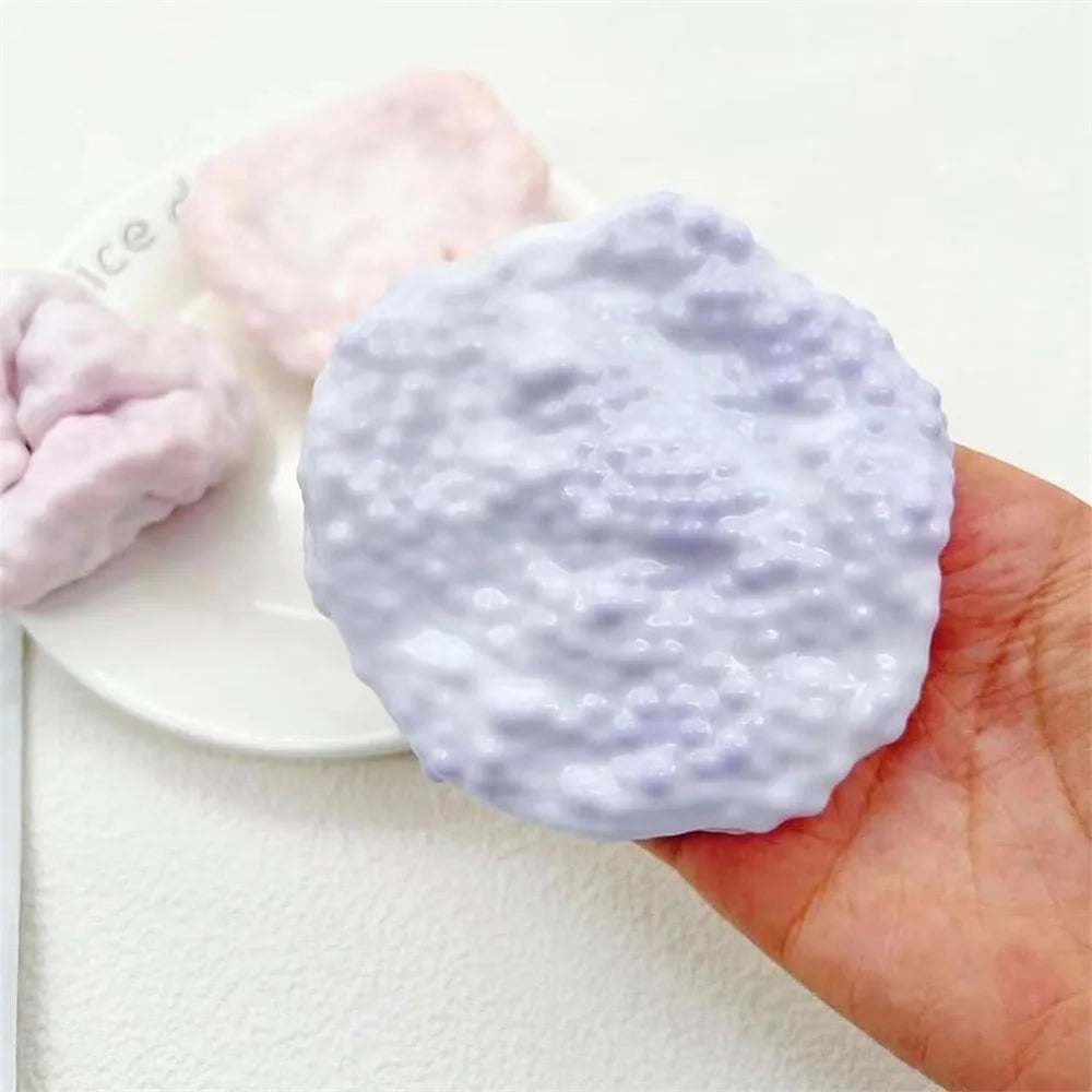 Shapeable Vacuum Squishies Sand Ball Grape Smoothie Stress Ball Stress Relief Noisy Ball Squeeze Fidget Toys for Kids Adults