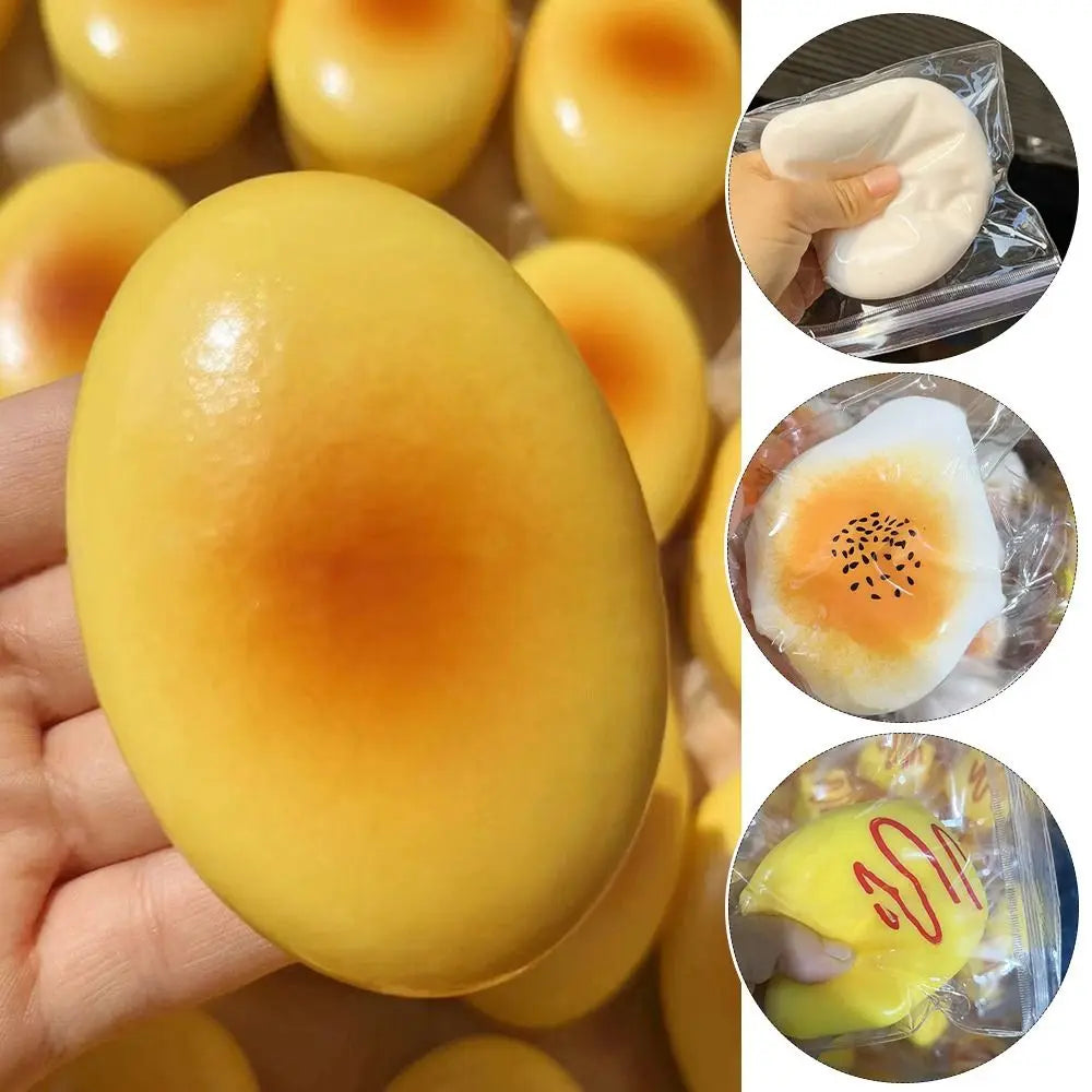 Mini PU Squeeze Toy Slow Rising Mochi Fidget Toy Bread Antistress Stress Relief Toy Boys