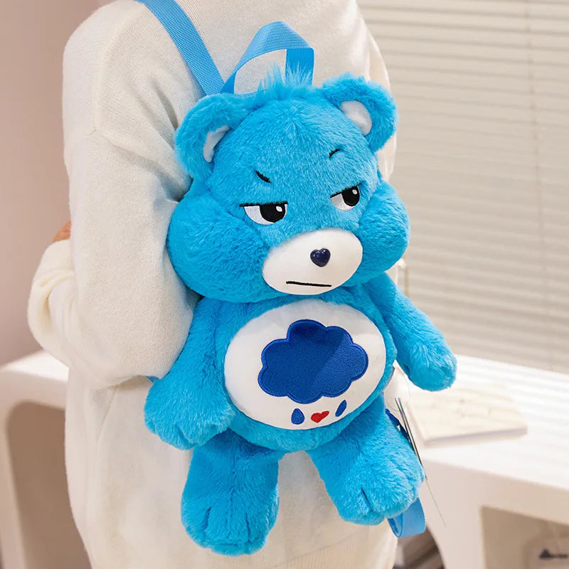 Care Bears Plush Knapsack Teddy Bears Stuffed Doll Kawaii Decor Backpack Cosplay Cosplay Props Lovely Bear Shopping Bags Gifts