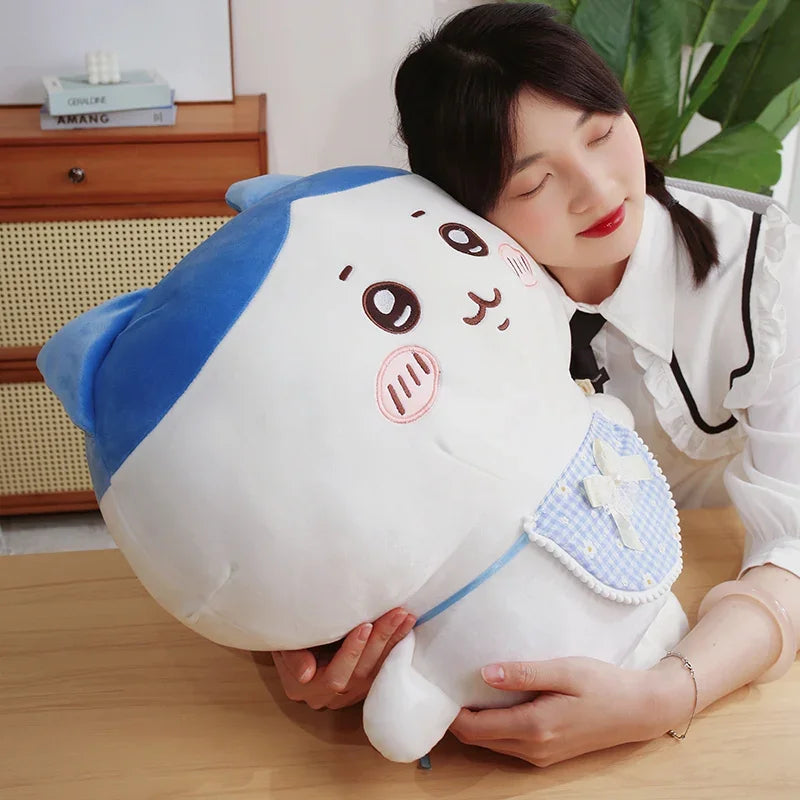 Cartoon Usachi Chiikawa Wear Clothes Plush Toy Jiikawa Hachi Self-deprecating Bear Stuffed Doll Home Decor Pillow Kids Gifts