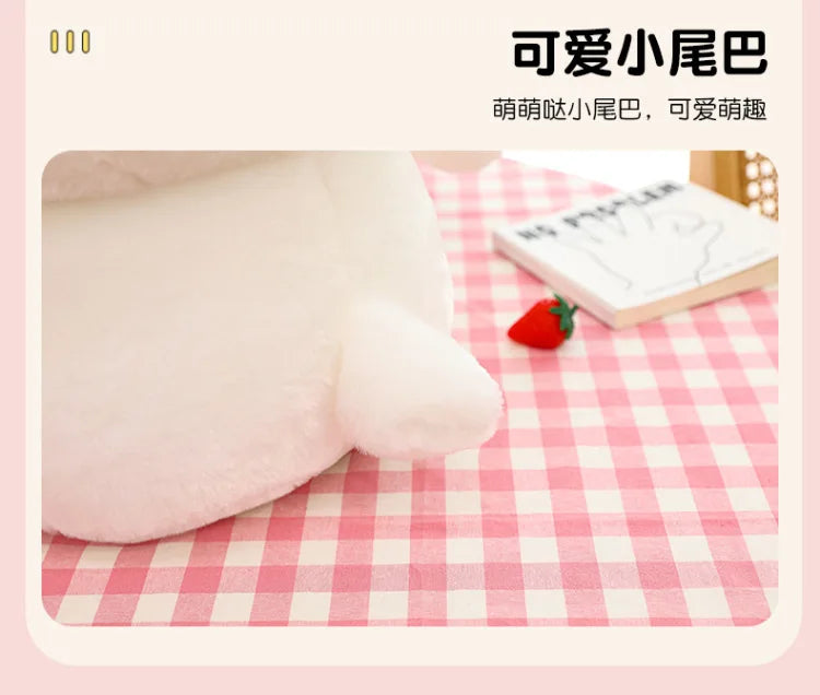 Sanrio Cinnamoroll Dog Cute Transformation into White Bear Kawaii Plush Toy Girl Cloth Doll Plush Birthday Gift for Best Friends