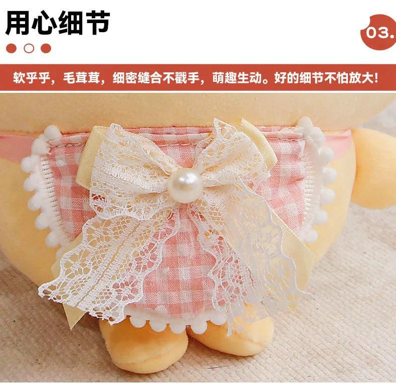 Cartoon Usachi Chiikawa Wear Clothes Plush Toy Jiikawa Hachi Self-deprecating Bear Stuffed Doll Home Decor Pillow Kids Gifts