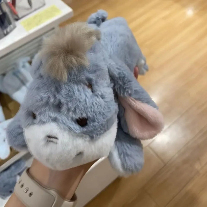 Disney Strawberry Bear Lotso Piglet Eeyore Plush Doll Shaped Cute Cartoon Student Stationery Storage Bag Holiday Gift Plush Toy
