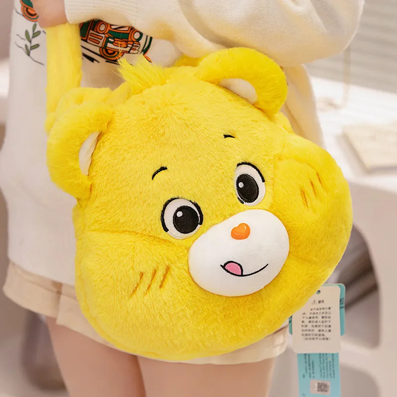 Care Bears Plush Knapsack Teddy Bears Stuffed Doll Kawaii Decor Backpack Cosplay Cosplay Props Lovely Bear Shopping Bags Gifts
