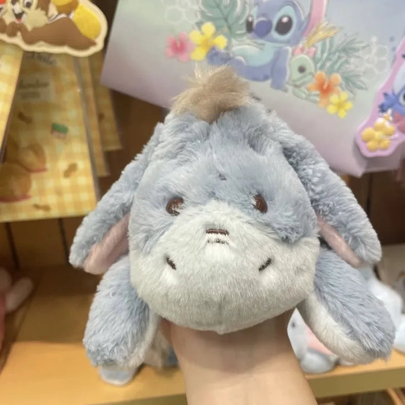 Disney Strawberry Bear Lotso Piglet Eeyore Plush Doll Shaped Cute Cartoon Student Stationery Storage Bag Holiday Gift Plush Toy