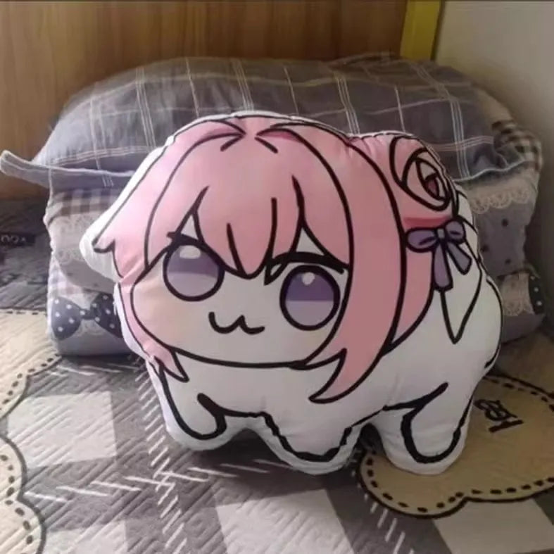 NIKKE DORO Plush Doll Pillow Anime Games Peripheral Toys Stuffed Decoration Pillow Cartoon Cute Anime Kid Gift Home Accessory