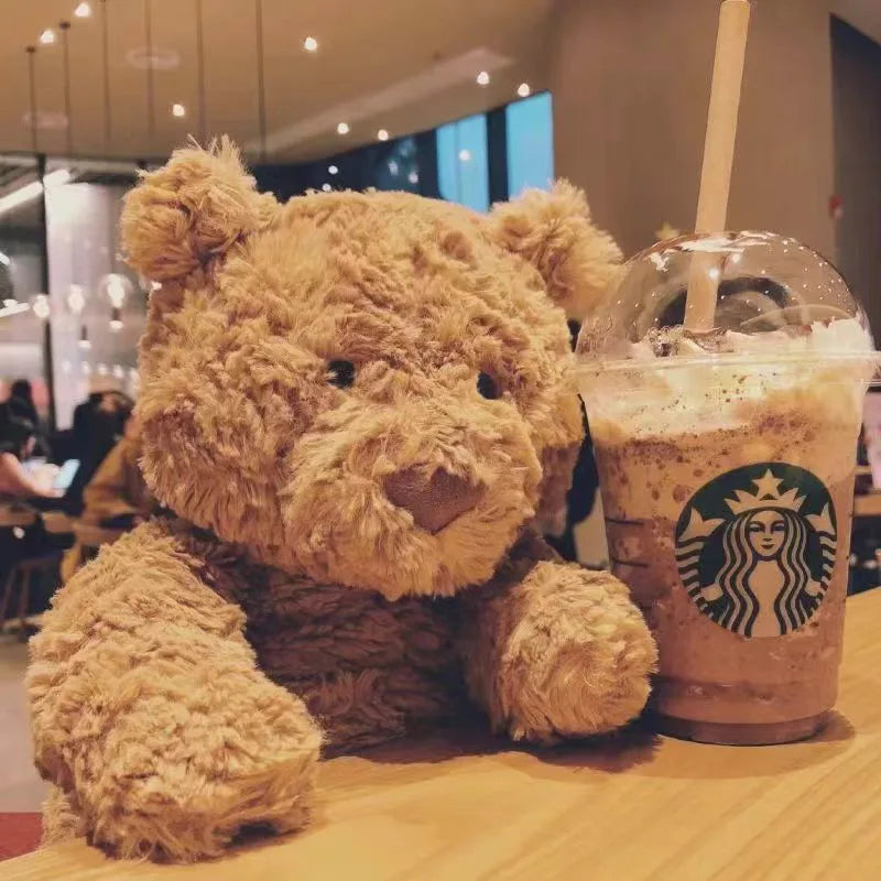 New teddy bear plush toy furnishings birthday gift stuffed bear doll tide play toys