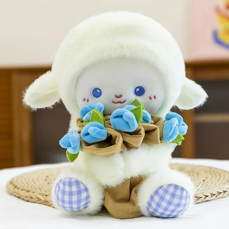 Romantic Teddy Bear Hugging Roses Bouquet New Style Rose Bear Plush Toy Plush Doll Valentine's Day Romantic Gift For Girls