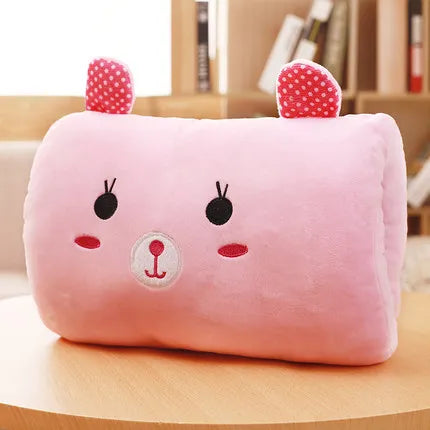 kids cute gift Winter Cartoon Plush Toys Hand Warmer Cartoon Animals Soft pillow Hand Hold Warm Cushion Gift. Non electrical
