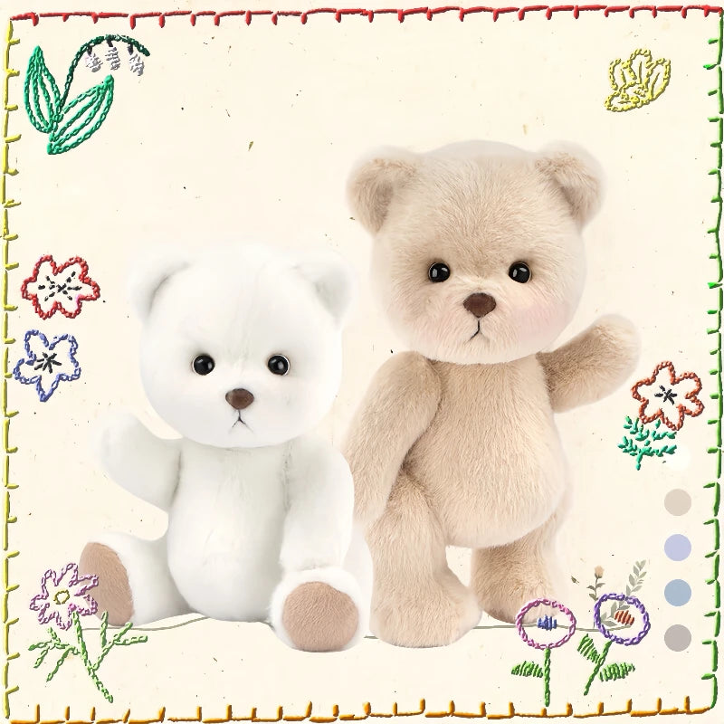 30cm Teddy Bear Handmade Stuff Plush Doll DIY Dress Up Lina Bears Kawaii Plushies  Anime Toys Birthday Gift for Children Friend
