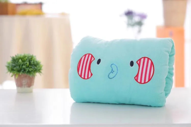 kids cute gift winter cartoon plush suho hand pillow hand warmer, weak hero class 1 arm pillow, Travel necessities desk nap
